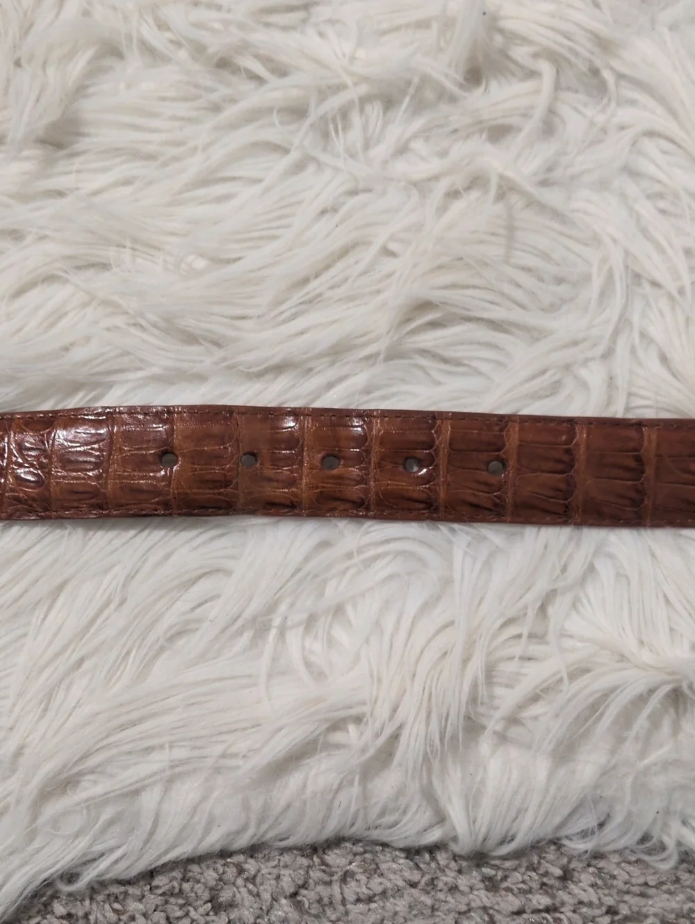 Peter Millar Genuine Crocodile Belt